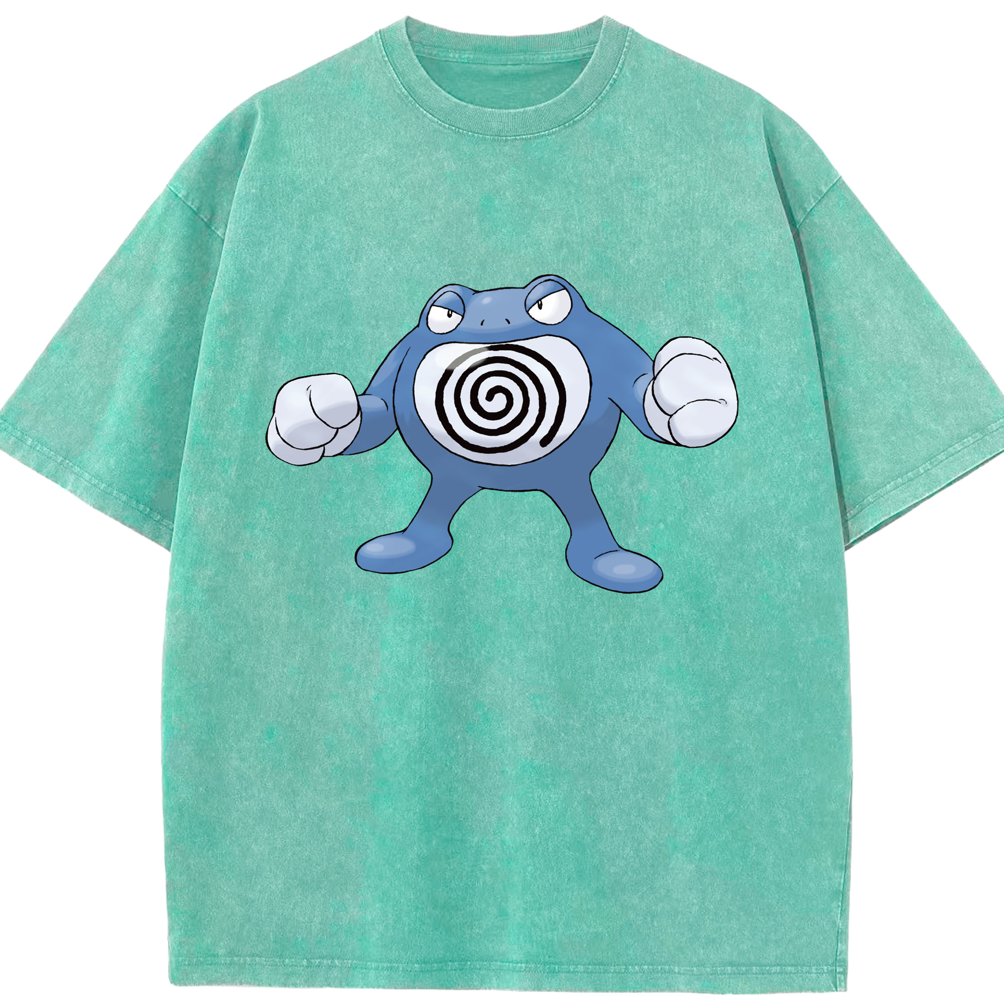 （画像用） ポケットモンスター Pokémon 綿100% ヴィンテージ風 半袖Tシャツ（フロントプリント）